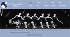 Desktop Screenshot of professionalballetmilano.com